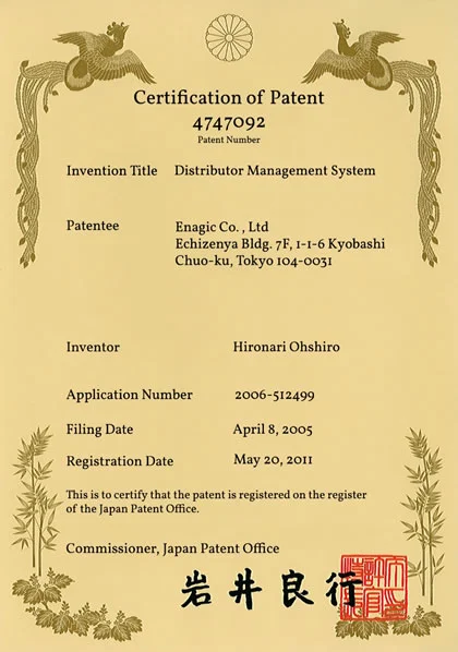 Enagic 8-Point Business Model Trademark